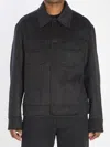 Ami Alexandre Mattiussi Adjustable Cuffs Chest Pockets Long Sleeves In Black