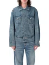 Ami Alexandre Mattiussi Ami Paris Outerwears In Used Blue
