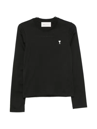 Ami Alexandre Mattiussi Ami Paris T-shirt In Black