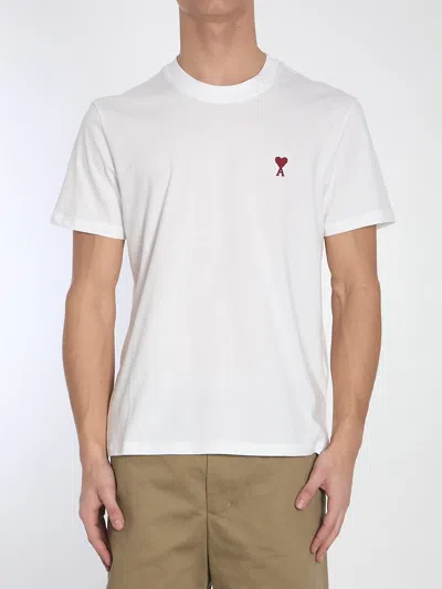 Ami Alexandre Mattiussi Ami Paris Tshirt Con Logo