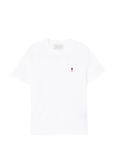 Ami Alexandre Mattiussi Ami Paris T-shirt In White