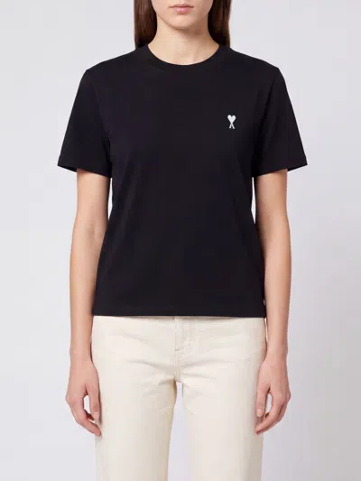 Ami Alexandre Mattiussi Ami Paris T-shirt Woman Color Black