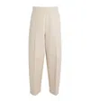 AMI ALEXANDRE MATTIUSSI AMI PARIS TWILL WIDE-LEG SWEATPANTS