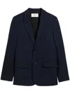 Ami Alexandre Mattiussi Ami Paris Two Buttons Jacket In Blue