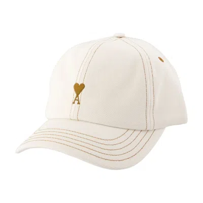 Ami Alexandre Mattiussi Ami Paris Ucp264.de0134-136 Baseball Cap In White