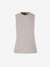 Ami Alexandre Mattiussi Ami Paris Viscose Fluid Top
