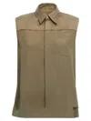 Ami Alexandre Mattiussi Ami Paris Women Viscose Shirt In Animal Print