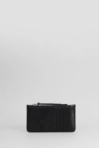 Ami Alexandre Mattiussi Ami Paris Wallet In Black