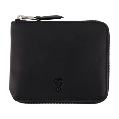 Ami Alexandre Mattiussi Ami Paris Wallet In Black