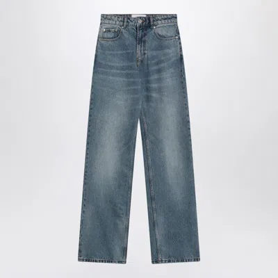 Ami Alexandre Mattiussi Ami Paris Washed Denim Jeans