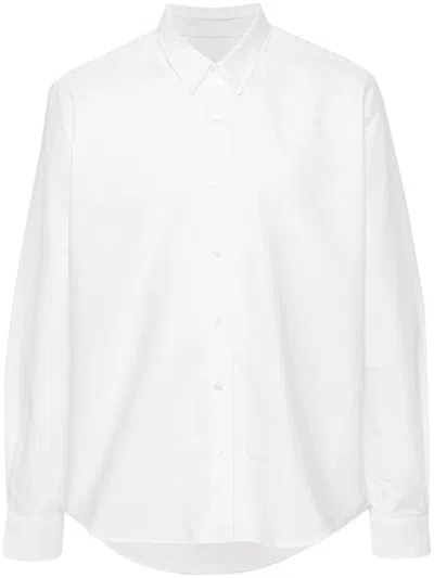 Ami Alexandre Mattiussi Ami Paris  White Ami De Coeur Shirt