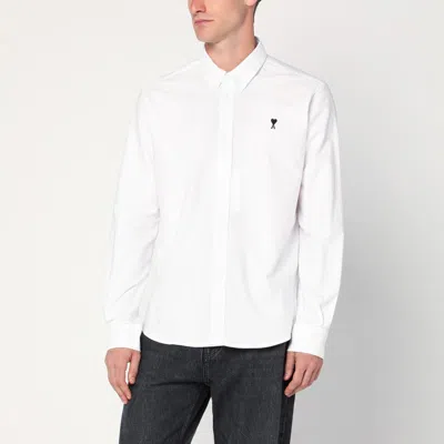 Ami Alexandre Mattiussi White Ami De Coeur Shirt