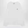 Ami Alexandre Mattiussi Ami Paris T-shirts And Polos In White
