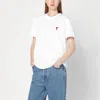 Ami Alexandre Mattiussi Ami Paris Ami Paris De Coeur Cotton T-shirt In White