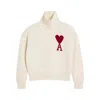 Ami Alexandre Mattiussi Ami Paris Sweaters In Neutral