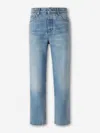 Ami Alexandre Mattiussi Ami Paris Wide Straight Jeans In Blue