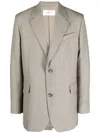 Ami Alexandre Mattiussi Virgin Wool Single-breasted Coat
