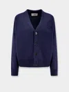 Ami Alexandre Mattiussi Ami Paris Woman Ami Paris Woman Blue Knitwear