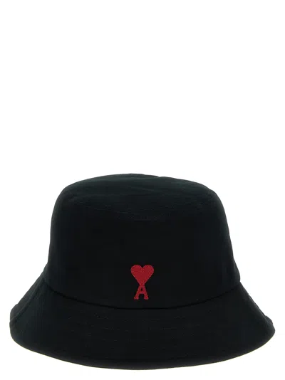 Ami Alexandre Mattiussi Ami Paris Women 'ami De Coeur' Bucket Hat