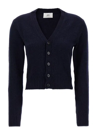 Ami Alexandre Mattiussi Ami Paris Women 'ami De Coeur' Cardigan