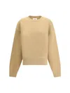 Ami Alexandre Mattiussi Ami Paris Women Ami De Coeur Embosse Sweatshirt In Neutral