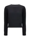 Ami Alexandre Mattiussi Ami Paris Ami De Coeur Black Crew-neck Sweatshirt Women In Black