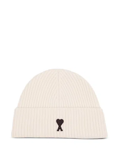 Ami Alexandre Mattiussi Ami Paris Women Ami De Coeur Wool Beanie In Multi