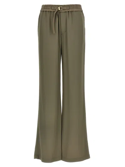 Ami Alexandre Mattiussi Ami Paris Women Buckle Pants
