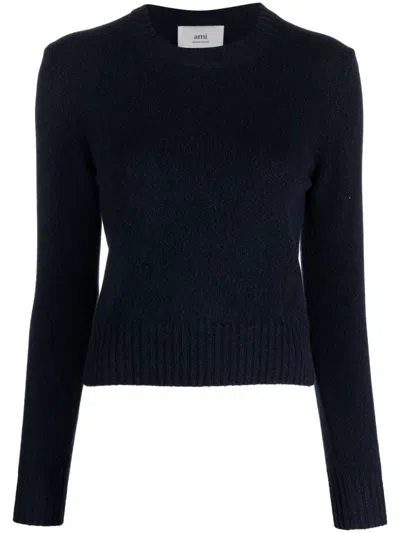 AMI ALEXANDRE MATTIUSSI AMI PARIS WOMEN CASHMERE SWEATER