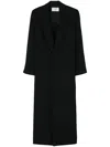 Ami Alexandre Mattiussi Double-breasted Trench Coat In Black