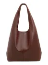 Ami Alexandre Mattiussi Ami Paris Women Etienne Hobo Bag Smooth Leather In Brown