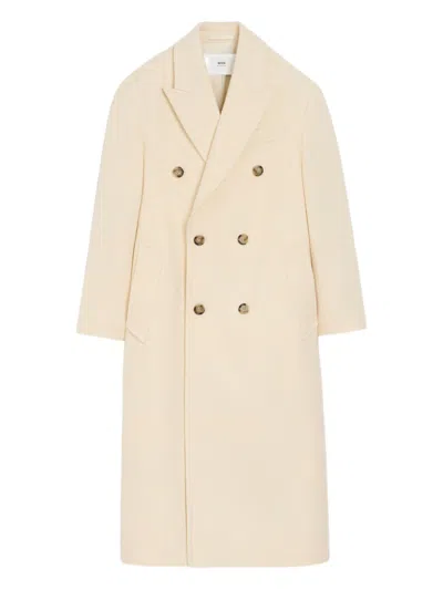 AMI ALEXANDRE MATTIUSSI AMI PARIS WOMEN LONG DOUBLE-BREASTED COAT