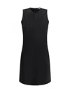 Ami Alexandre Mattiussi Dress Ami Paris Woman Color Black In Multicolor