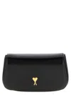 Ami Alexandre Mattiussi Ami Paris Women 'paris Paris' Small Crossbody Bag In Black