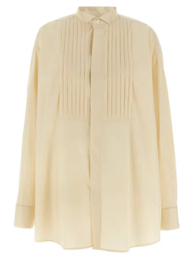 Ami Alexandre Mattiussi Ami Paris Women Pleated Shirt