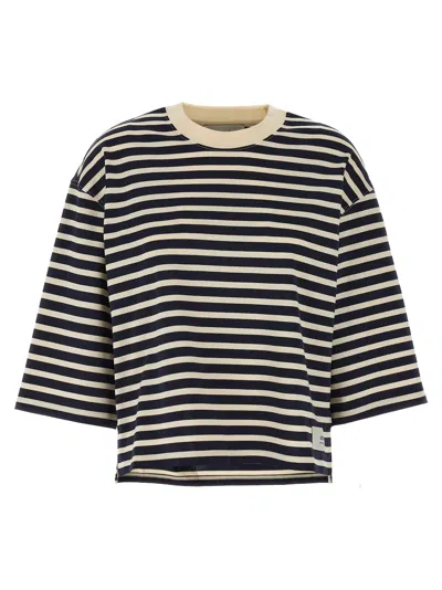 Ami Alexandre Mattiussi Ami Paris Women Striped T-shirt