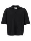 Ami Alexandre Mattiussi Ami V-neck Polo Shirt With Oversized Fit