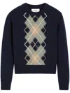 Ami Alexandre Mattiussi Ami Paris Wool And Cashmere Sweater In Blue
