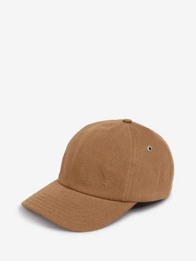 Ami Alexandre Mattiussi Ami Paris Wool Beanie In Brown