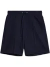 AMI ALEXANDRE MATTIUSSI AMI PARIS WOOL BLEND TRACKSHORTS