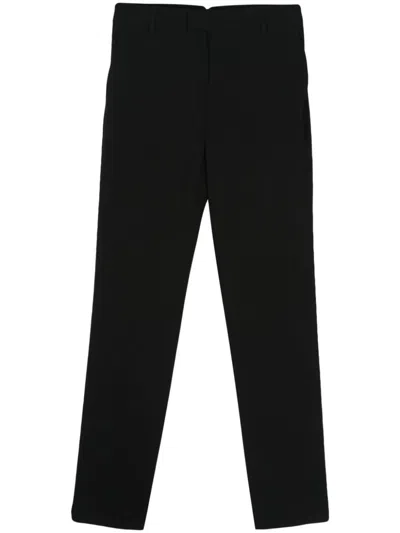 Ami Alexandre Mattiussi Ami Paris Wool Cigarette Trousers In Black