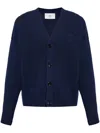 Ami Alexandre Mattiussi Ami Paris Wool Jersey. In Blue
