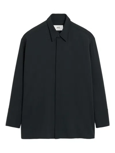 AMI ALEXANDRE MATTIUSSI AMI PARIS WOOL SHIRT