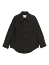 Ami Alexandre Mattiussi Ami Paris Wool Shirt Jacket In Green