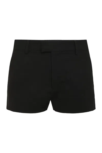 AMI ALEXANDRE MATTIUSSI AMI PARIS WOOL SHORTS