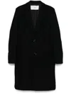 AMI ALEXANDRE MATTIUSSI AMI PARIS WOOL SINGLE-BREASTED COAT