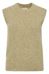 Ami Alexandre Mattiussi Knit Crew Neck Wool Vest