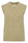 Ami Alexandre Mattiussi Knit Crew Neck Wool Vest