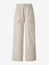 Ami Alexandre Mattiussi Ami Paris Worker Cargo Pants In White