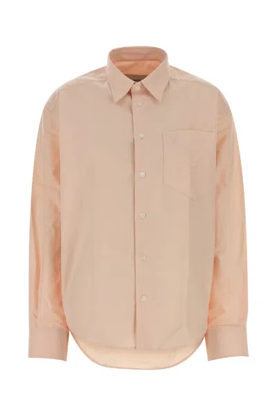 Ami Alexandre Mattiussi Ami Women Pastel Pink Oxford Shirt
